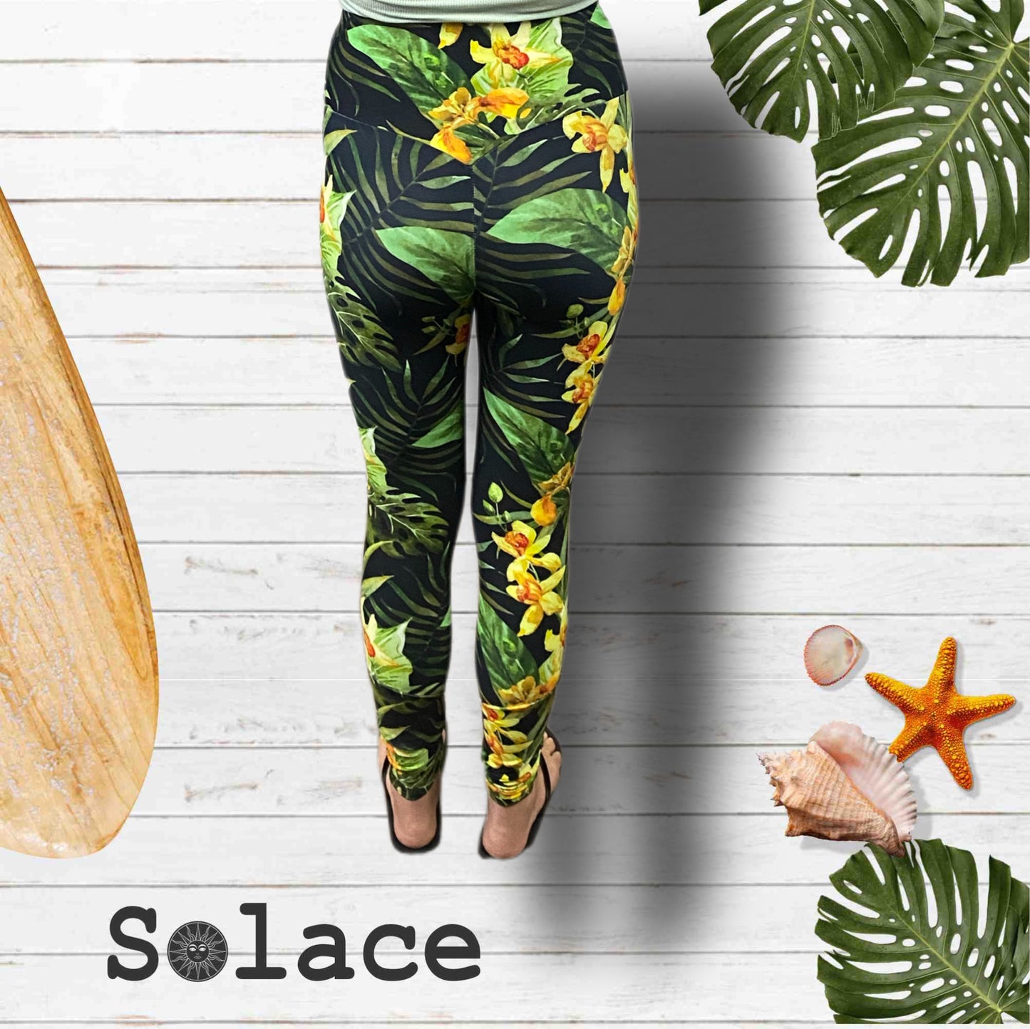 Solace Tofo Mystic  print full length leggings