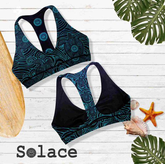 solace turtle reversible crop top