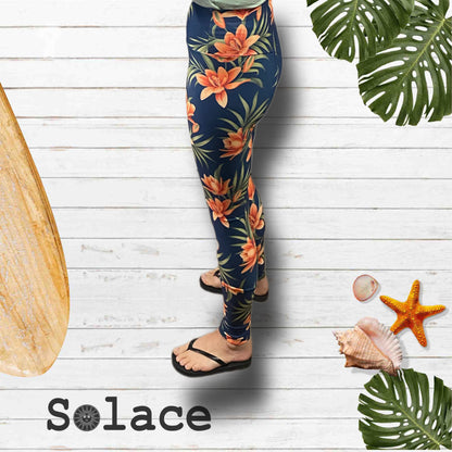 Solace Wakiki print full length leggings