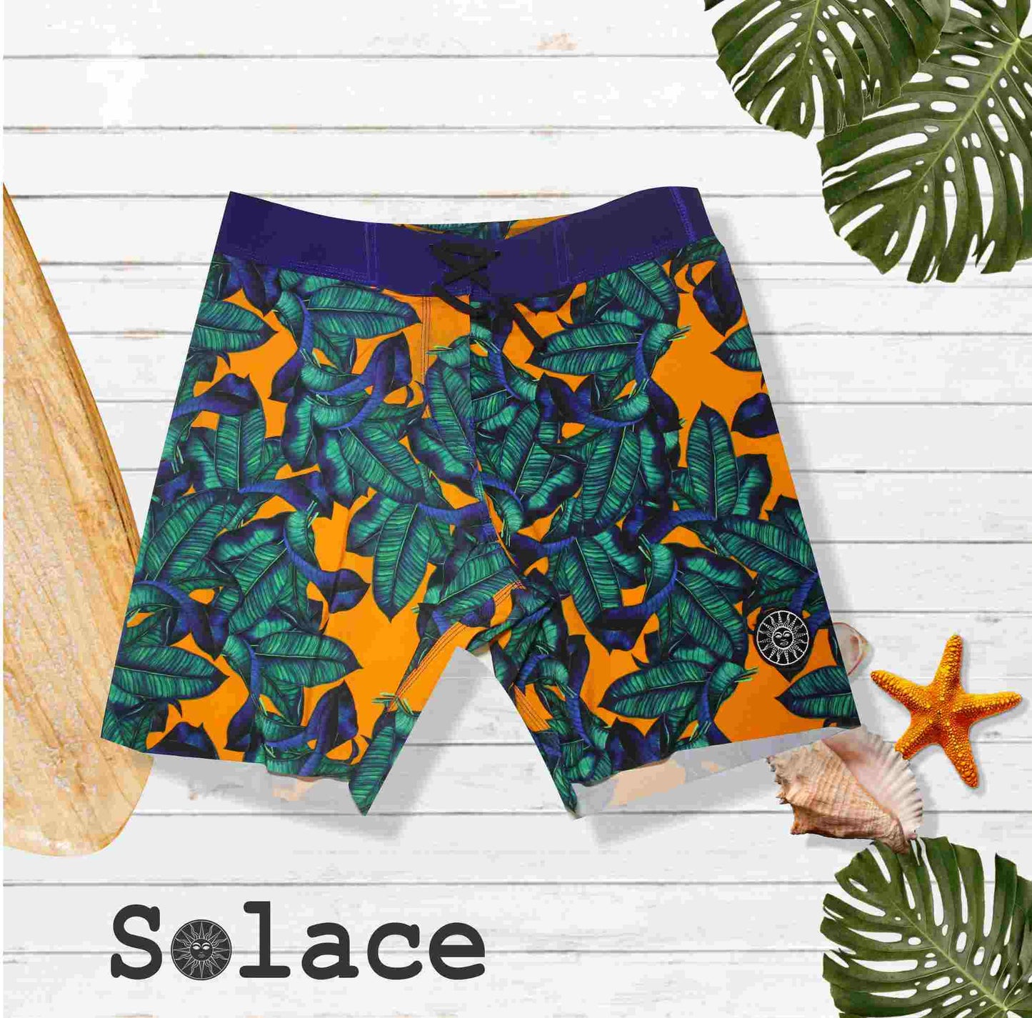 Solace Havana Lasercut Adventure's Boardshorts