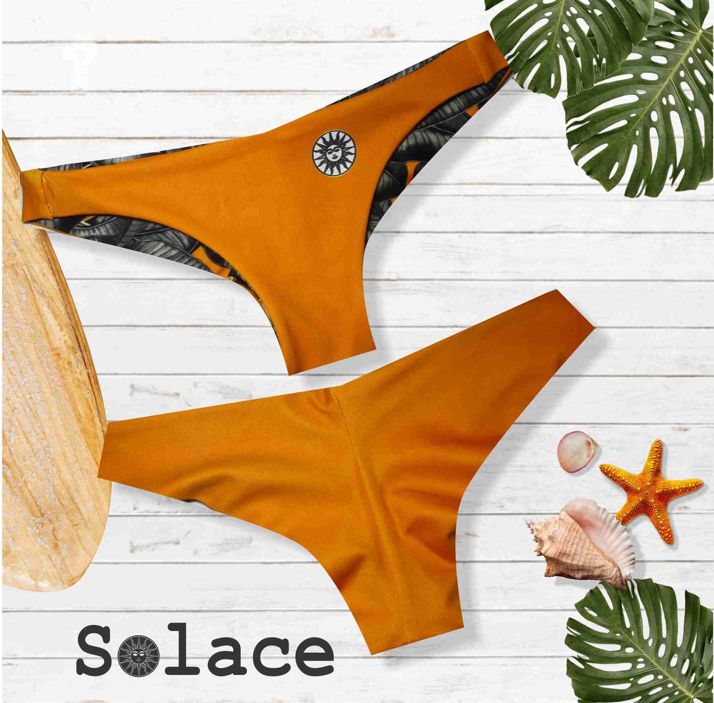 Solace Havana Reversible Cheeky Bikini Bottom