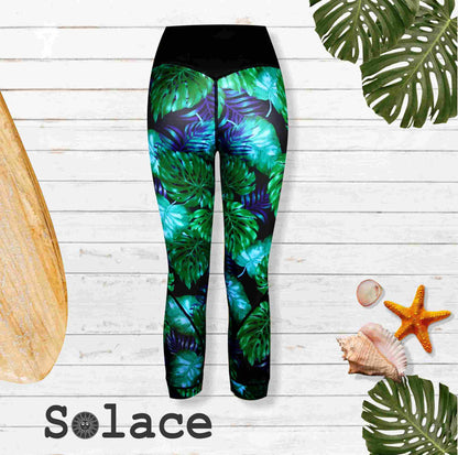 solace jungle fever Solace Leggings Back