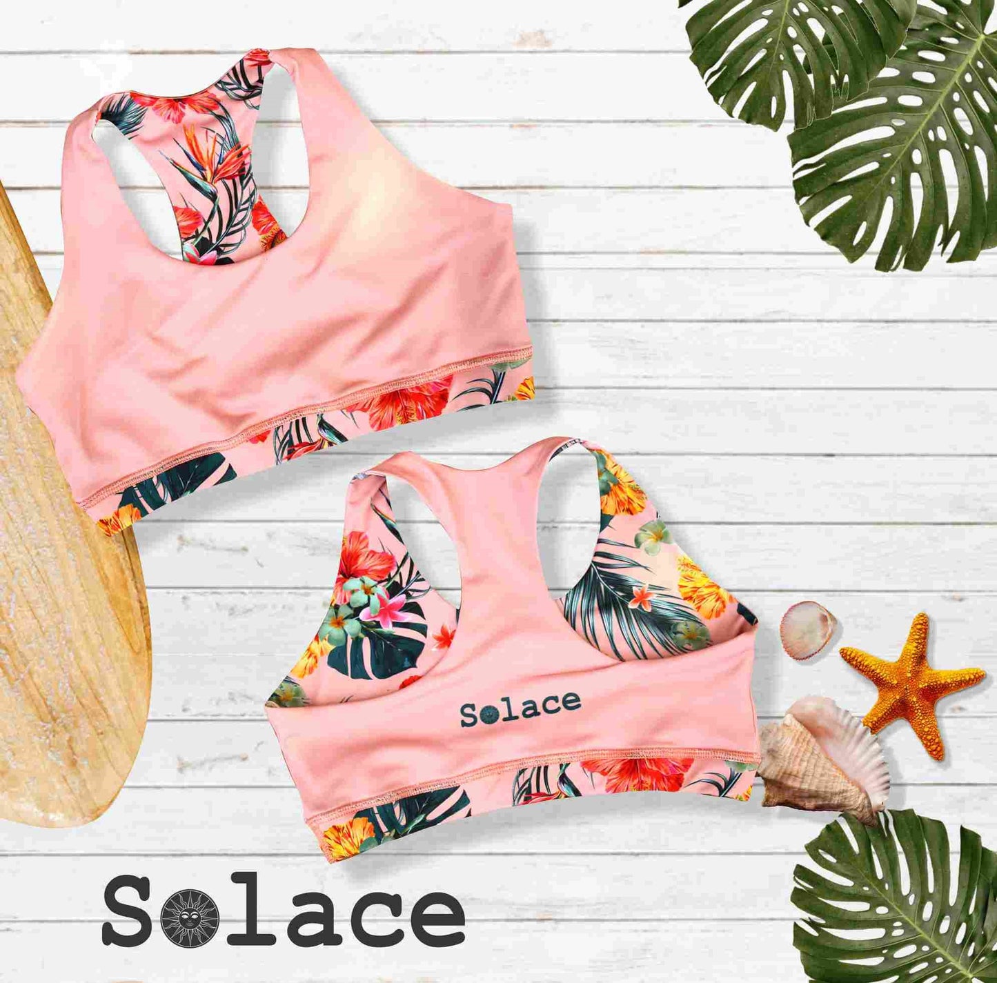 Solace Kohala Reversible Crop Top