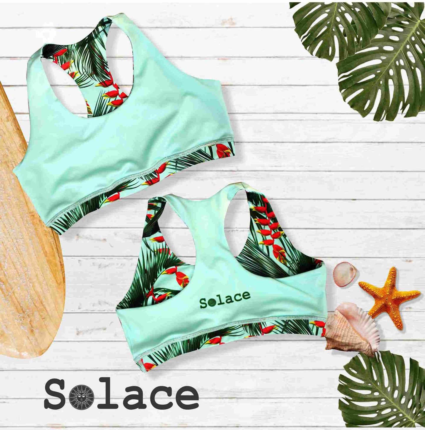 Solace Lanai Reversible Crop Top