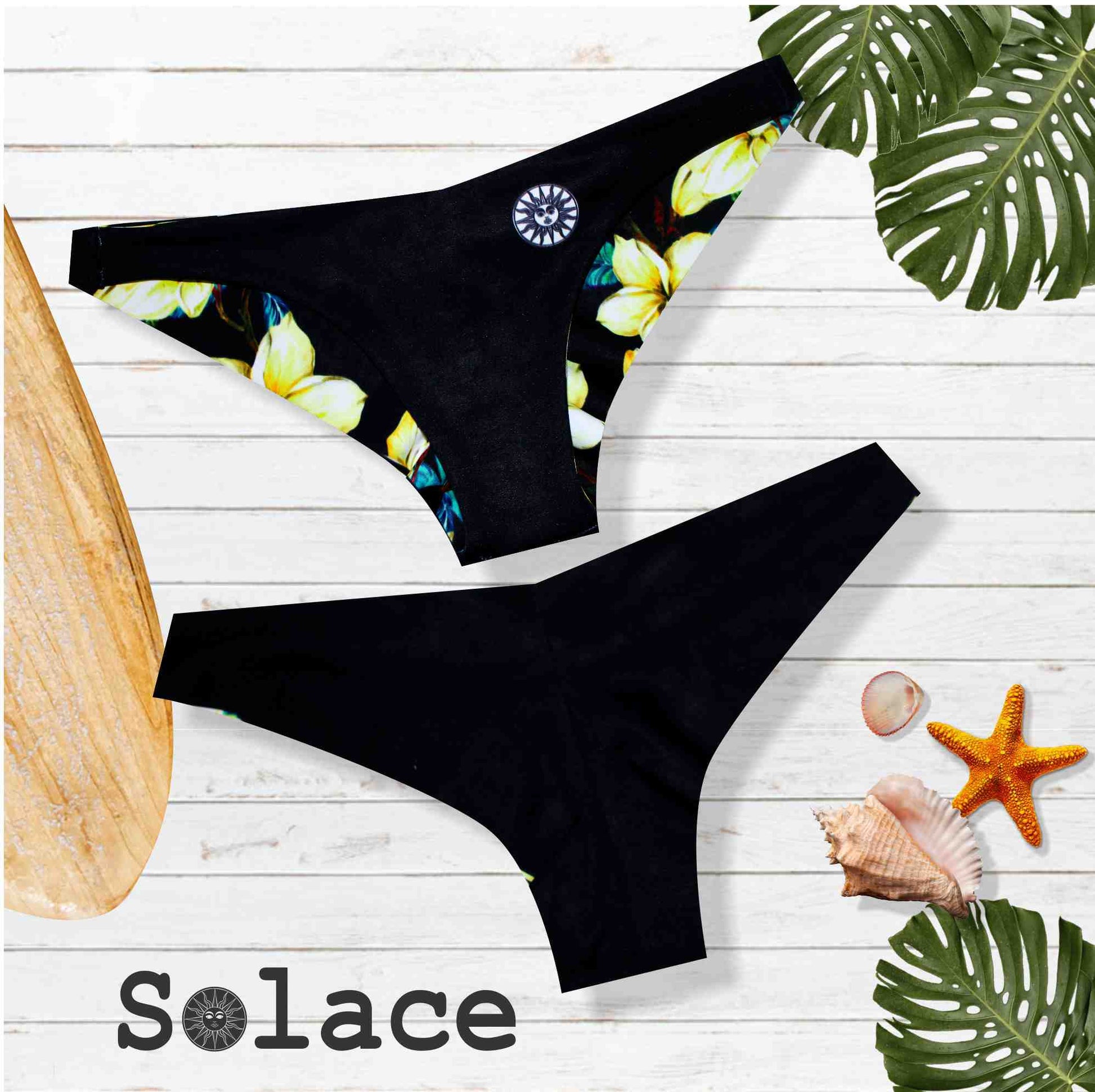 Solace Ohana Reversible Cheeky Bikini Bottom