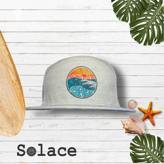 Solace - Everythings better with salt - rounded flat cap