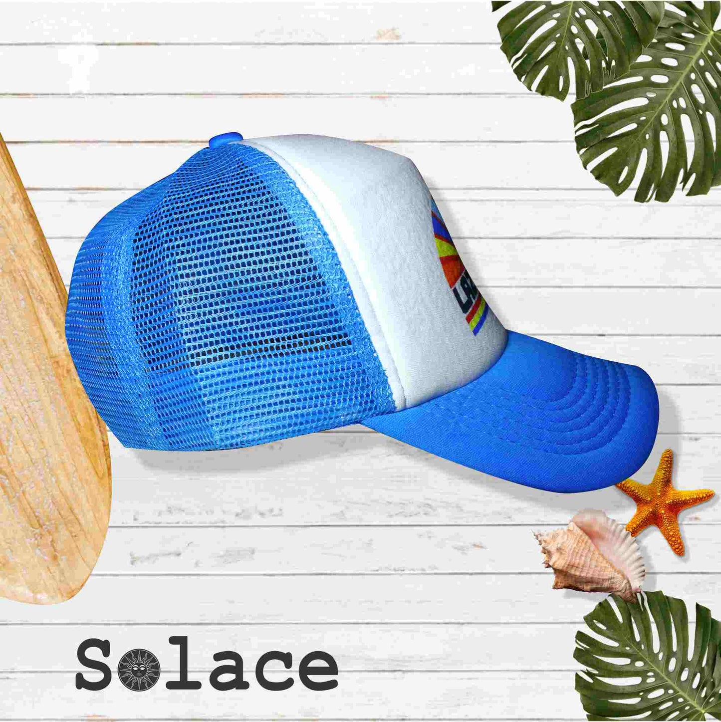 Solace Lazy Daze Blue Tucker Cap