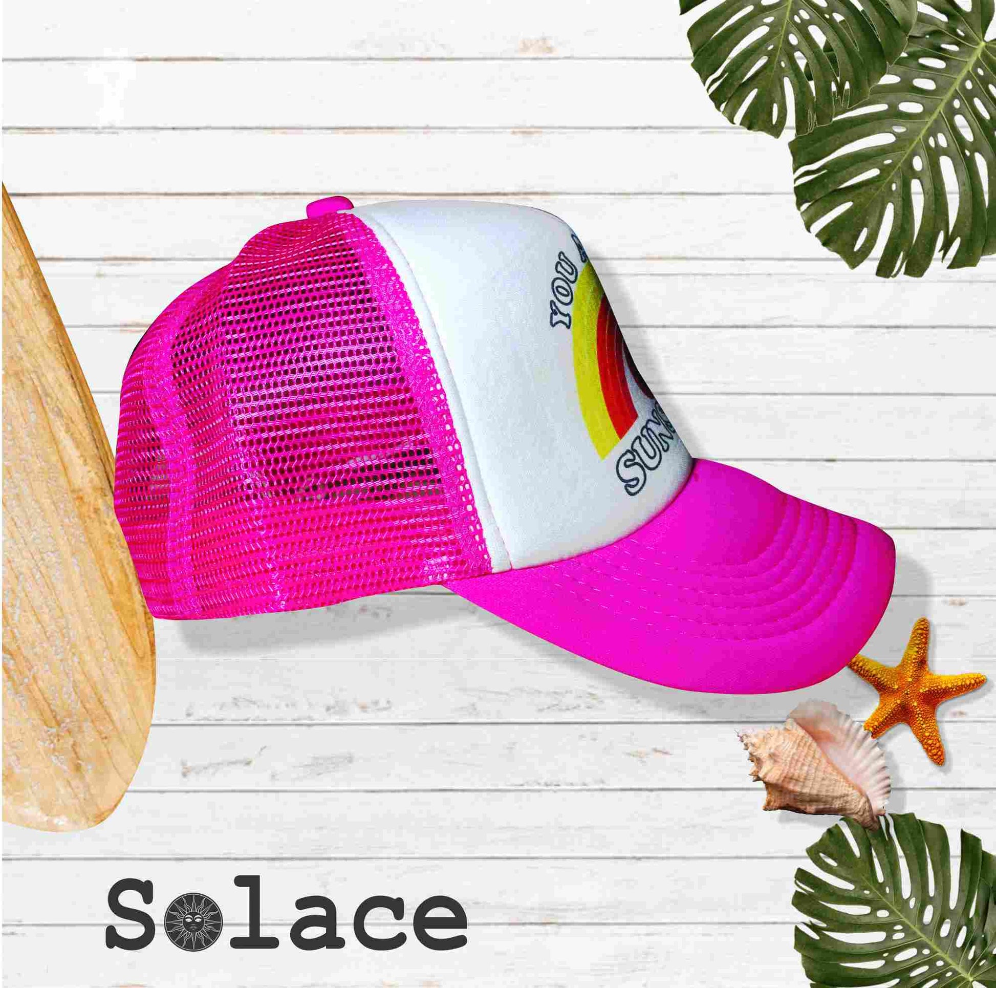 Solace You Are My Sunshine Tucker Cap