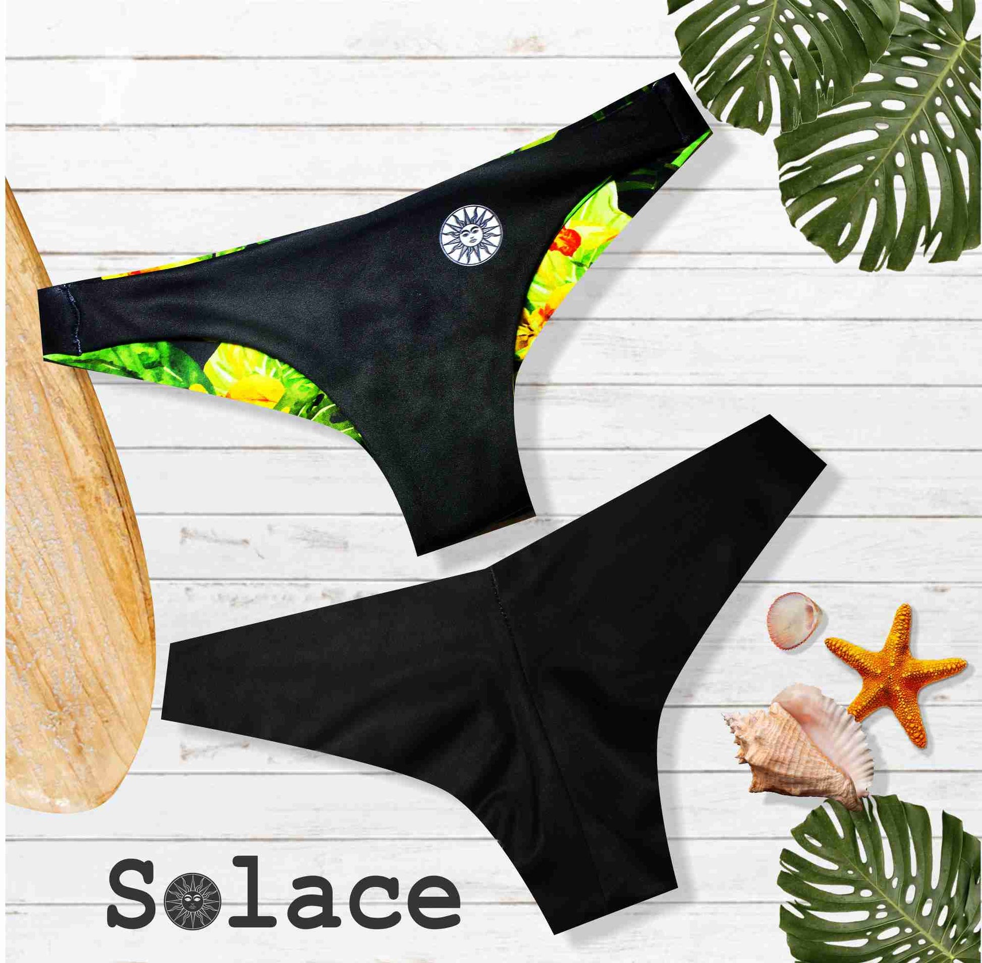 solace Tofu Mystic bikini bottom reverse