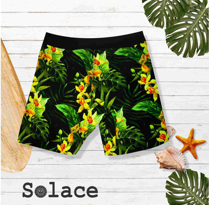 solace Tofu Mystic board shorts back