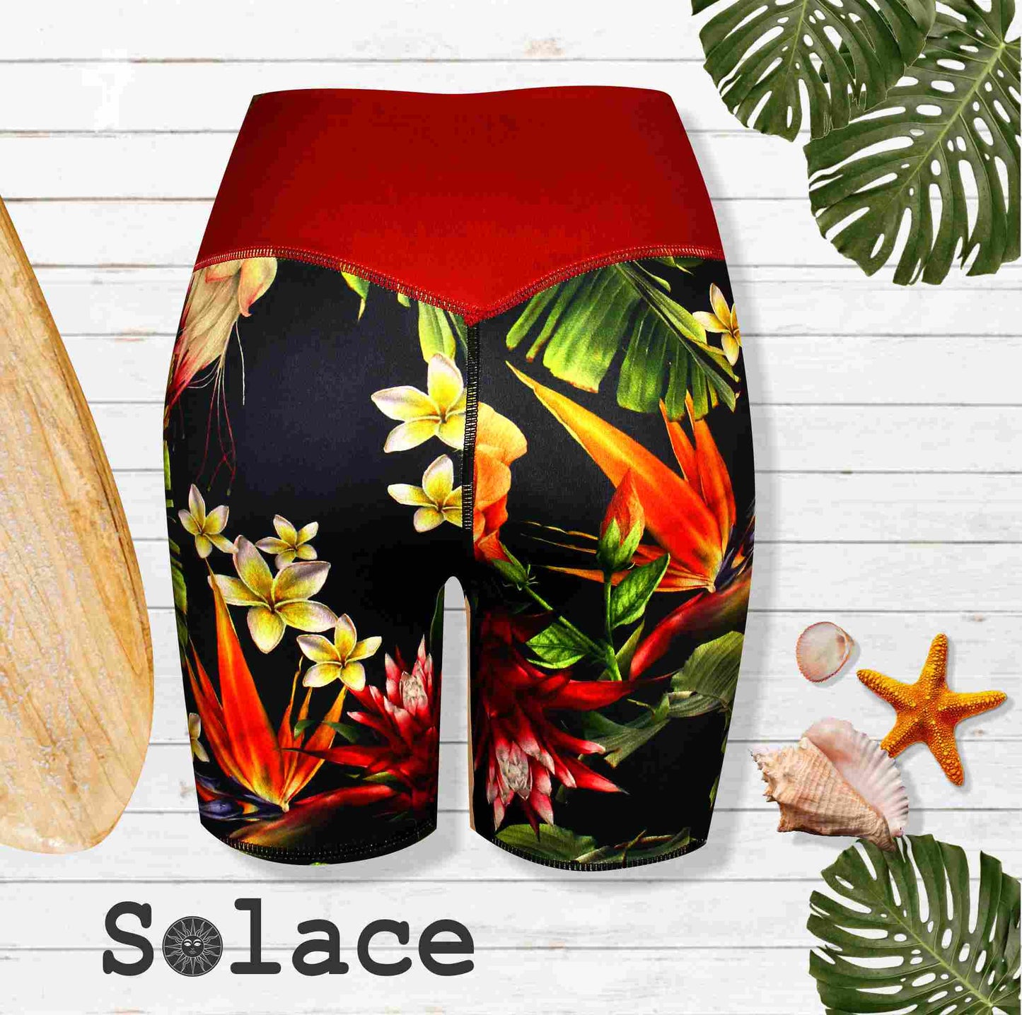 solace Tropicana hot pant back