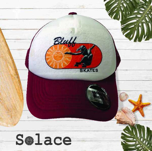 solace bluff trucker cap